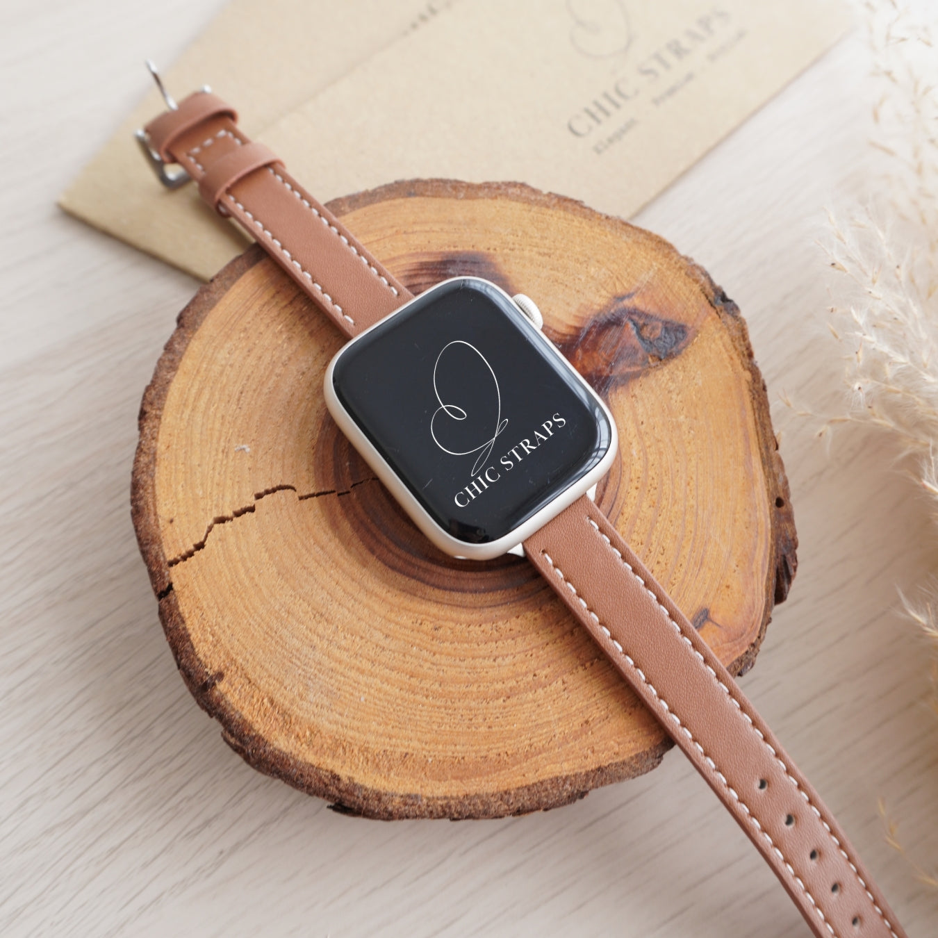 Apple Watch® Eleanor Leather Strap