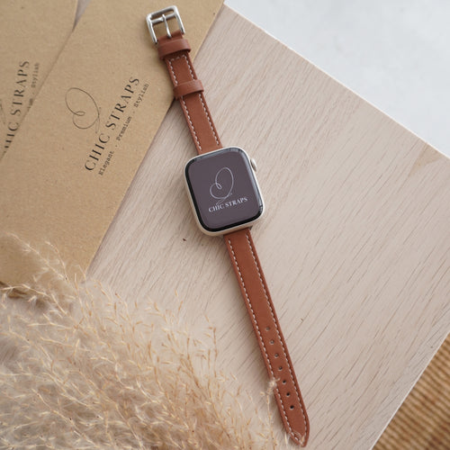 Slim Leather Strap - Chic Straps