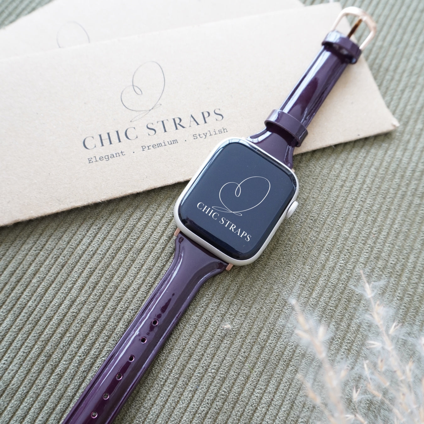 Glaze Leather Strap - Chic Straps